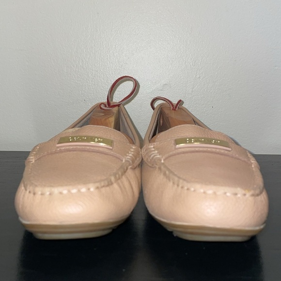 Anthropologie Calvin Klein Leta Leather Flats/Slip Ons. Size 9. Rubber Soles - Picture 5 of 13